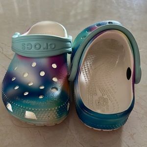 Toddler Crocs Clogs Rainbow